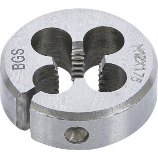 BGS technic Gewindeschneideisen | M12 x 1,75 x 38 mm