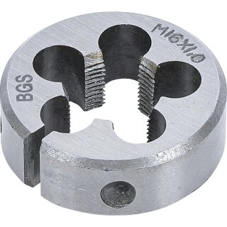 BGS technic Gewindeschneideisen | M16 x 1,0 x 25 mm