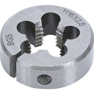 BGS technic Gewindeschneideisen | M16 x 2,0 x 25 mm
