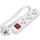 BGS technic Steckdosenleiste | 3-fach mit Schalter | Zuleitung 1,4 m | 3x 1,5 mm² | IP 20