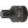 BGS technic Kraft-Bit-Einsatz | Antrieb Innenvierkant 20 mm (3/4") | T-Profil (für Torx) T90