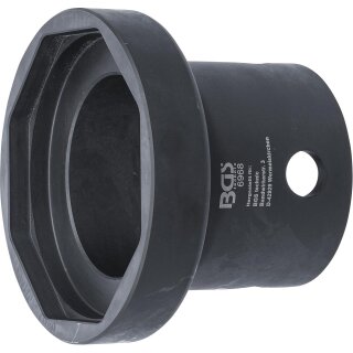 BGS technic Nabenmuttern-Schlüssel | Achtkant | für R.O.R. Anhänger | SW 127 mm