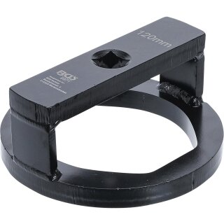 BGS technic Achsmuttern-/Radkapsel-Schlüssel | für BPW-Achsen | SW 120 mm
