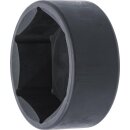 BGS technic Kraft-Steckschlüssel-Einsatz Sechskant | Antrieb Innenvierkant 20 mm (3/4") | SW 90 mm | für Iveco, Volvo, DAF
