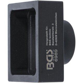 BGS technic Achsen-Spannmuttern-Schlüssel | für DAF, MAN, Mercedes-Benz, Kässbohrer, Setra | SW 56 mm