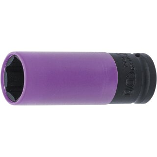 BGS technic Kraft-Schoneinsatz | Ultra Slim | Antrieb Innenvierkant 12,5 mm (1/2") | SW 22 mm