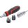 BGS Do it yourself Präzisions-Bit- / Multi-Einsatz-Satz | mit Ratschen-Drehgriff für Bits, umschaltbar | 17-tlg.