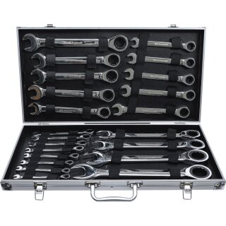 BGS Do it yourself Ratschenring-Maulschlüssel-Satz | SW 6 - 32 mm | 22-tlg.