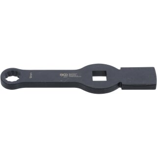 BGS technic Schlag-Ringschlüssel | Zwölfkant | mit 2 Schlagflächen | SW 19 mm