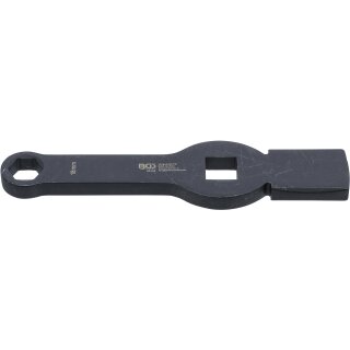 BGS technic Schlag-Ringschlüssel | Sechskant | mit 2 Schlagflächen | SW 18 mm