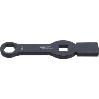 BGS technic Schlag-Ringschlüssel | Sechskant | mit 2 Schlagflächen | SW 26 mm