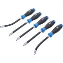 BGS technic Flexibler Schraubendreher-Satz mit Rundgriff...