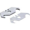 BGS Do it yourself Hakenklingen-Satz | 19 mm | 5-tlg.