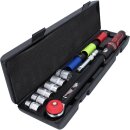 KS-TOOLS 1/2"ERGOTORQUEprecision Drehmomentschlüssel-Satz, 20-200Nm, 11-tlg
