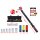 KS-TOOLS 1/2"ERGOTORQUEprecision Drehmomentschlüssel-Satz, 20-200Nm, 11-tlg