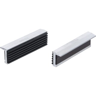 BGS technic Schraubstock-Schutzbacken | Aluminium | Breite 100 mm | 2-tlg.