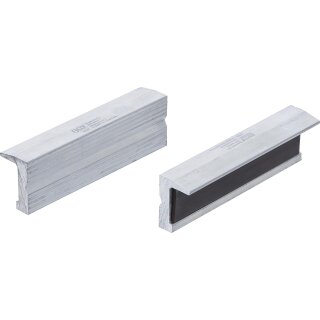 BGS technic Schraubstock-Schutzbacken | Aluminium | Breite 100 mm | 2-tlg.