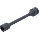BGS technic Torsions-Kraft-Steckschlüssel-Einsatz Sechskant | Antrieb Innenvierkant 25 mm (1") | SW 24 mm | 350 Nm
