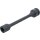 BGS technic Torsions-Kraft-Steckschlüssel-Einsatz Sechskant | Antrieb Innenvierkant 25 mm (1") | SW 24 mm | 350 Nm