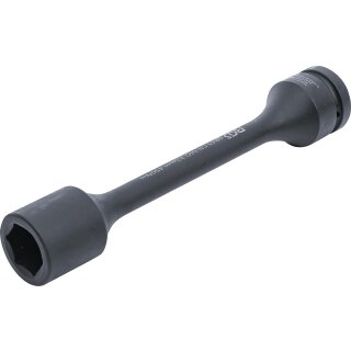 BGS technic Torsions-Kraft-Steckschlüssel-Einsatz Sechskant | Antrieb Innenvierkant 25 mm (1") | SW 32 mm | 450 Nm