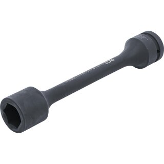 BGS technic Torsions-Kraft-Steckschlüssel-Einsatz Sechskant | Antrieb Innenvierkant 25 mm (1") | SW 33 mm | 550 Nm