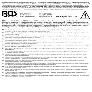 BGS technic Gripzange | 4-fache Schnelljustierung | tiefgekröpfte Unterbacke | französischer Typ | 250 mm