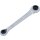 BGS technic Ratschen-Ringschlüssel "4 in 1" | SW 10 x 12, 14 x 17 mm