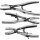 BGS technic Schlauch-Abklemmzangen-Satz | 205-305 mm | 3-tlg.