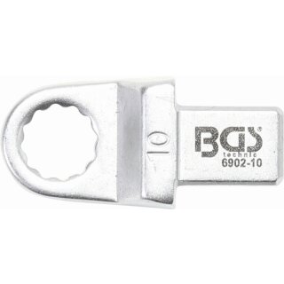 BGS technic Einsteck-Ringschlüssel | 10 mm | Aufnahme 9 x 12 mm