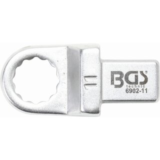 BGS technic Einsteck-Ringschlüssel | 11 mm | Aufnahme 9 x 12 mm