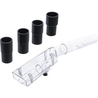 BGS technic Saugaufsatz für Druckluft-Reinigungspistole | klein | mit 4 Adaptern | für Art. 70150