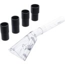 BGS technic Saugaufsatz für Druckluft-Reinigungspistole | groß | mit 4 Adaptern | für Art. 70150