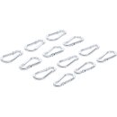 BGS Do it yourself Karabinerhaken-Sortiment | 50 x 5 mm |...