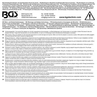 BGS Do it yourself Adapter-Satz für Ratschen-Ringschlüssel | 4-tlg.