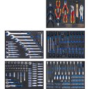 BGS technic Werkstattwagen | 7 Schubladen | mit 246 Werkzeugen