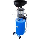 BGS technic Druckluft-Öl-Absauggerät mit Altöl-Aufnahmebehälter | 80 l