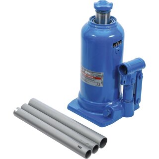 BGS technic Hydraulischer Flaschen-Wagenheber | mit Doppelkolben | 5 t