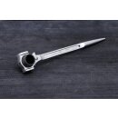 BGS technic Gerüstbauer-Knarre | 3-in-1 | SW 19 x 22 mm