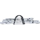 BGS technic Doppel-Ratschen-Ringschlüssel-Satz | abwinkelbar | mit E-Profil Ringköpfen | SW E6 – E24 mm | 4-tlg.