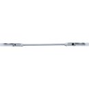 BGS technic Doppel-Ratschen-Ringschlüssel-Satz | abwinkelbar | mit E-Profil Ringköpfen | SW E6 – E24 mm | 4-tlg.