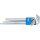 BGS technic Winkelschlüssel-Satz | extra lang | T-Profil (für Torx) mit Kugelkopf T10 - T50 mm | 9-tlg.