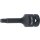 BGS Schraubenausdreher | Antrieb Innenvierkant 12,5 mm (1/2") | für defekten Innensechskant 7 mm