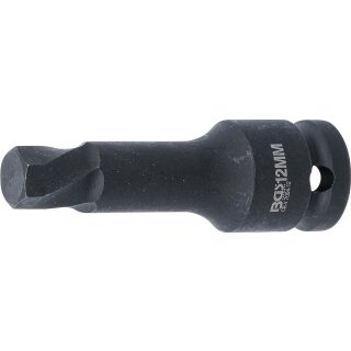 BGS Schraubenausdreher | Antrieb Innenvierkant 12,5 mm (1/2") | für defekten Innensechskant 12 mm
