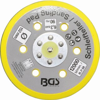 BGS technic Klett-Teller für Art. 3290, 8688 | Ø 152 mm
