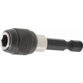 BGS technic Automatischer Bithalter | Abtrieb Innensechskant 6,3 mm (1/4") | 50 mm
