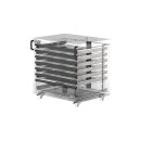 Sonic-Equipment MSS+ 870mm fahrbarer Schrank, extra tief, 7 Schubladen