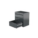 Sonic-Equipment MSS 890mm Schubladenschrank ohne Steckdosenleiste, 3 Schubl