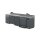 Sonic-Equipment MSS+ Schrankwand halb hoch, Edelstahlarbeitsplatte