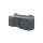 Sonic-Equipment MSS+ Schrankwand halb hoch, Edelstahlarbeitsplatte