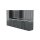 Sonic-Equipment MSS+ Schrankwand hoch, Edelstahlarbeitsplatte